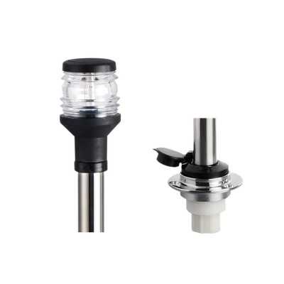 Asta Classic 360° estraibile Fanale nero 12V 10W OS1114510-0%
