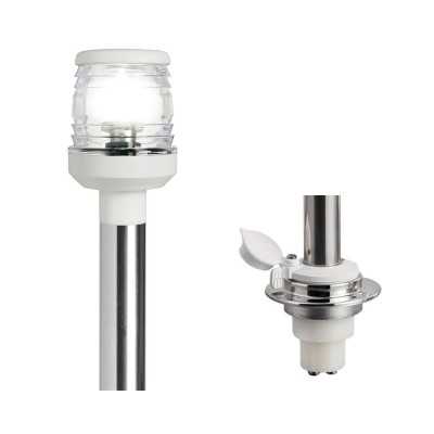 Recess-fit removable LED pole White body OS1114521
