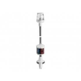 Recess mounting combined light pole 100cm White OS1116602