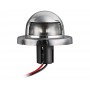 White 135° navigation light in chrome plated ABS OS1140302
