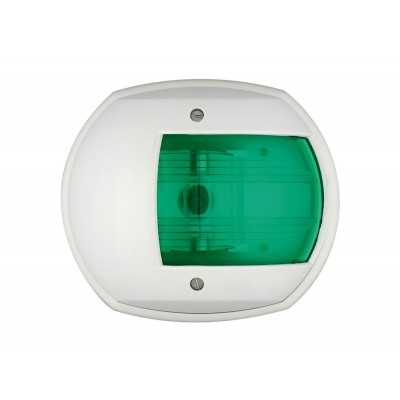 Maxi 20 12V 112.5° green navigation light white body OS1141112