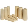 Series of 9 emergency wooden plugs from 20 to 49mm OS2280381
