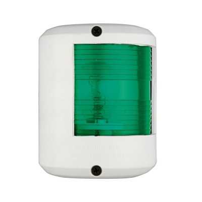 Utility78 white 24V 112.5° green right side navigation light White body OS1142712