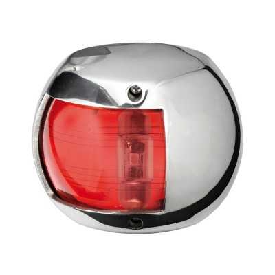 Compact 112.5° red LED left side navigation light AISI16 body OS1144601
