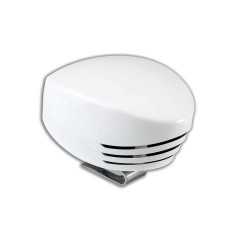 Marco Shark SK1 12V 5A 400Hz 108dB ABS White Electromagnetic Horn N53213201103 Marco Shark SK1 12V 5A 400Hz 108dB ABS White Electromagnetic Horn N53213201103