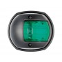 Compact 112.5° green LED right side navigation light Black body OS1144802