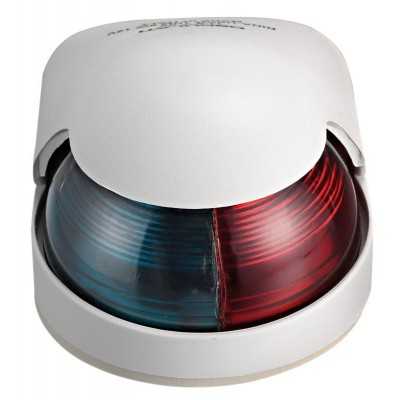 White polycarbonate navigation light Green-red light 112,5°+112,5° OS1150701