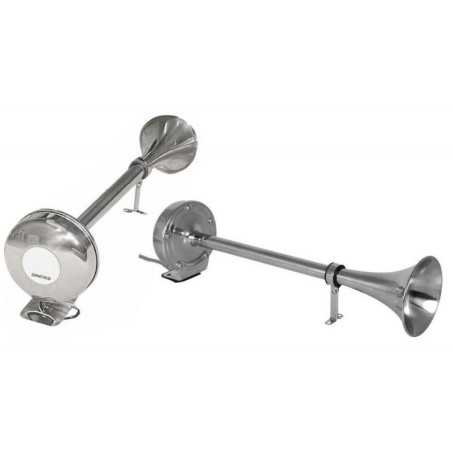Diaphragm Horn Made of Stainless steel and chrome plated ABS Single Type 12V OS2145203