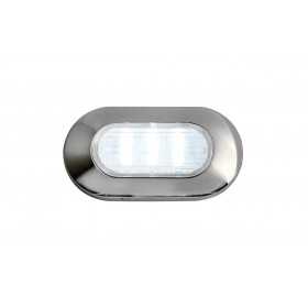 Oval 6 LED courtesy light 12V 1,2W 22Lm Blue OS1317803