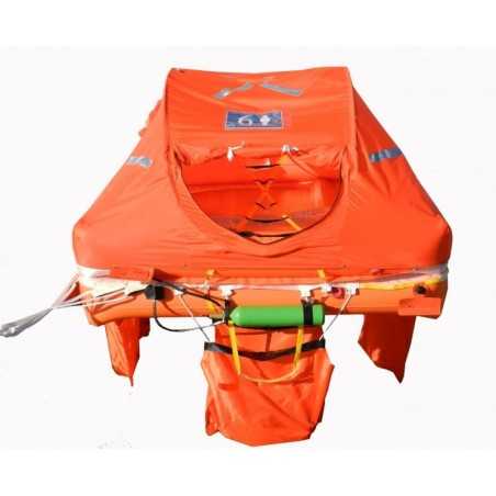 Arimar Rigid Oceanus 4-man Life raft with Grab Bag AR111004ITG