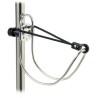 Staffa porta anulare in acciaio inox per parete e tubo da Ø22-25mm N92355104175-5%