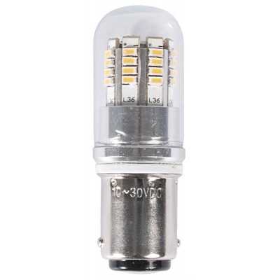 BA15D LED SMD bulb 12/24V 2,5W 240Lm 3000K warm white light OS1444316