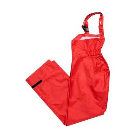 MARLIN Stay-dry Breathable Waterproof Dungarees Red Size XXL OS2426306-XXL