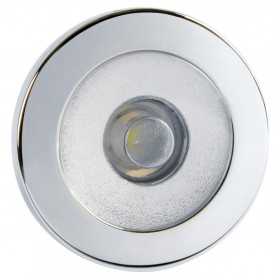 Quick IRENE 0.48W 10-30V Blue LED Courtesy Light Polished Inox Q25200007BL