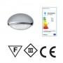 Quick Luce LED di Cortesia Blu EYELID 0.5W 10-30V Q25200000BL-25%