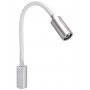 Quick AUDREY WALL 1.5W 10-30V Satin Aluminum Reading Light with Switch Q25400020BIN