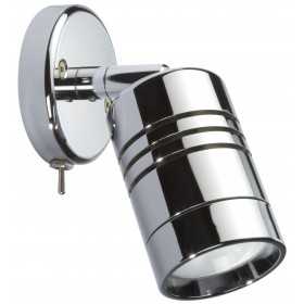 Quick JOYCE 3W 10-30V IP40 Chrome Aluminum Reading Light with Switch Q25400008BIN