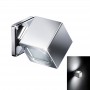 Quick Applique LED Alluminio QB SPIN 2+2W IP40 2 LED Orientabili B.Caldo Q26002405BIC-25%