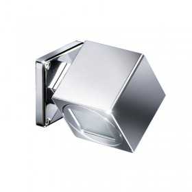 Quick QB SPIN 6W IP40 Aluminum Fixed Wall Light with 1 LED Adjustable Q26002404BIN