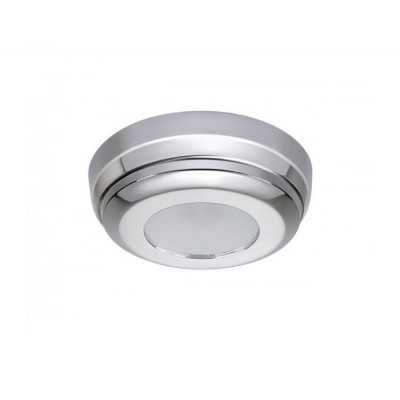 Quick MINDY C 2W 10-30V Polished Stainless Steel LED Ceiling Light Ø90mm Q27002426RO