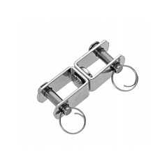 StainleStainless Steel steel swivel with rotating coupling 14x 42mm Pin 8mm OS0807108 StainleStainless Steel steel swivel with rotating coupling 14x 42mm Pin 8mm OS0807108