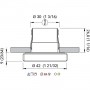 Quick Faretto LED ad Incasso HONEY HP 1,5W 10-30V IP65 in Vetro 9mm Q25300028BIC-25%