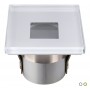 Quick Faretto LED ad Incasso SUGAR LP 1,5W 10-30V IP65 in Vetro 5mm Q25300023BIN