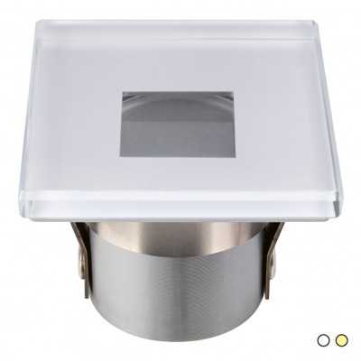 Quick Faretto LED ad Incasso SUGAR LP 1,5W 10-30V IP65 in Vetro 5mm Q25300023BIC-25%