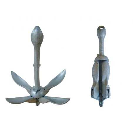 Hot Galvanised steel Grapnel Anchor 32 kg N10701710002