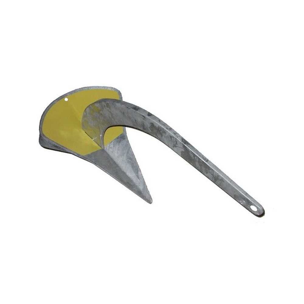 Ancla Spade ofrece el mejor agarre gracias a su forma de cuchara y el peso añadido con plomo