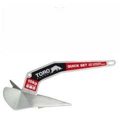 Galvanised Steel Toro 6kg Anchor Delta Model N10701705820 Galvanised Steel Toro 6kg Anchor Delta Model N10701705820