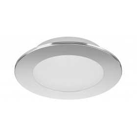 Quick KLEOS 180 12W Satin finish Stainless Steel LED Downlight 810-795lm IP66 Q25300004BIC