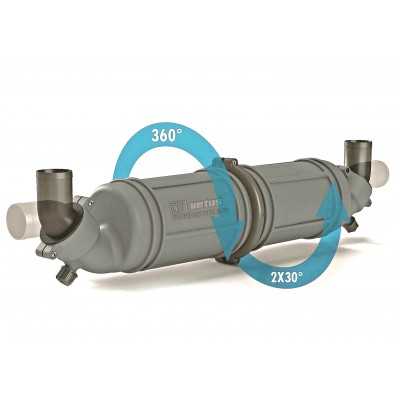 Marmitta Silenziatore Vetus NLPH 60mm Capacità 10 litri MT5001360-20%