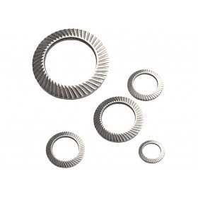 15pcs DIN9250 M8 A2 Safety washers Type S N44590008205