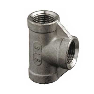 Stainless Steel Tee nipple 11/4 inches gas thread MT1438706