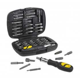 Set inserti e cacciavite 45 pezzi Torx/Phillips/Esagonale e altri KINZO N63044600001