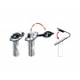 Cap for flush-mount rod holder soft PVC White 110x90mm OS4116803BI