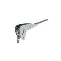 Angled StainleStainless Steel Steel fixed bow roller L.370xW.72mm MT1140003 Angled StainleStainless Steel Steel fixed bow roller L.370xW.72mm MT1140003