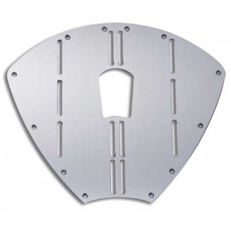 Stainless steel bow guards Model 3 277x320x1,5mm TRN3503011