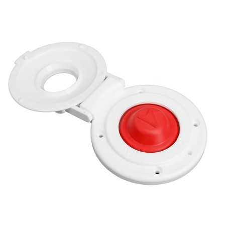 Foot-operated Control Panel for Anchor Winch Electric Control Red-White OS0234203