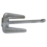 Hall anchor in Hot Galvanised Steel 2kg 290x140mm MT0104502
