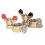 Seatop Pair of bronze battery clamps and stainless steel screws for batteries N51420001132