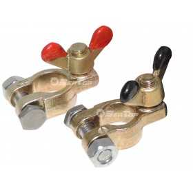 Seatop Pair of bronze battery clamps and stainless steel screws for batteries N51420001132 Seatop Pair of bronze battery clamps and stainless steel screws for batteries N51420001132