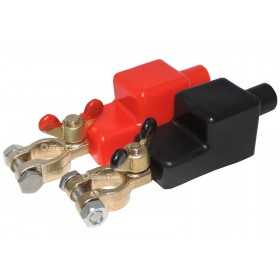 Seatop Pair of bronze clamps with stainless steel screws + terminal covers for batteries N51420001132 Seatop Pair of bronze clamps with stainless steel screws + terminal covers for batteries N51420001132