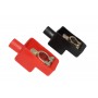Seatop Pair of bronze clamps with stainless steel screws + terminal covers for batteries N51420001132