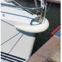 White Rugged PVC bowbuoy 55x51cm with three eyelets N12002804176BI