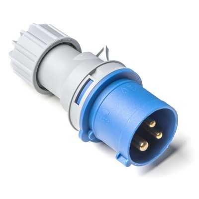 Male Three-pole CEE plug 16A 230V IP44 125x53mm N50523527248