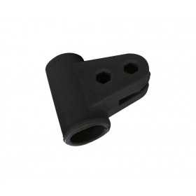 Self locking joint Tube D.20mm Black N120412000622