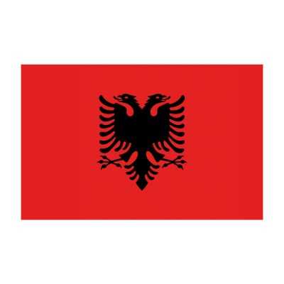 Bandiera Albania 30x45cm OS3547402-0%