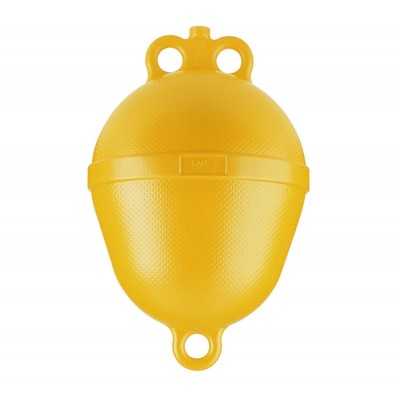 Yellow Pear-shaped mooring buoy 250xh390mm Buoyancy 10kg MT3820725